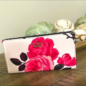 Kate Spade Wallet - Floral Pink
